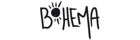 Black text BOHEMA logo